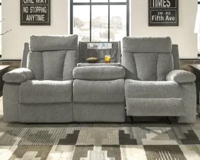 Mitchiner Reclining Sofa with Drop Down Table