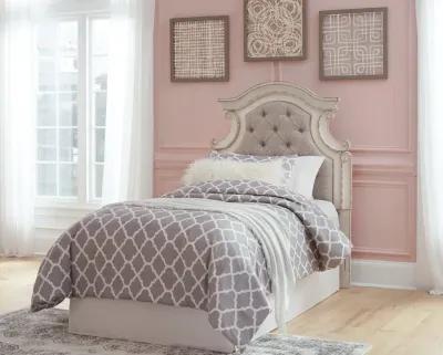 Realyn Twin Upholstered Panel Headboard