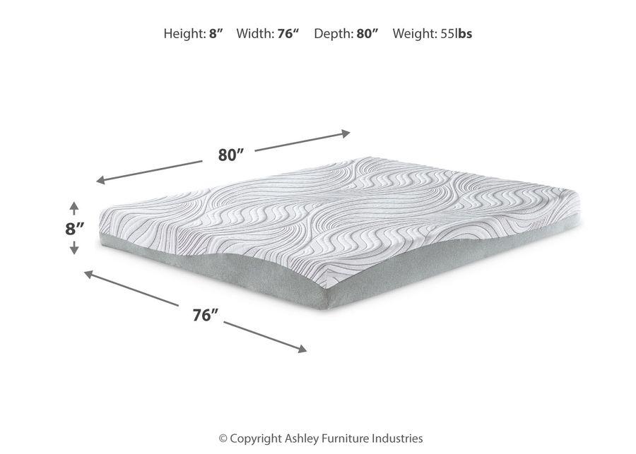 8" Memory Foam King Mattress