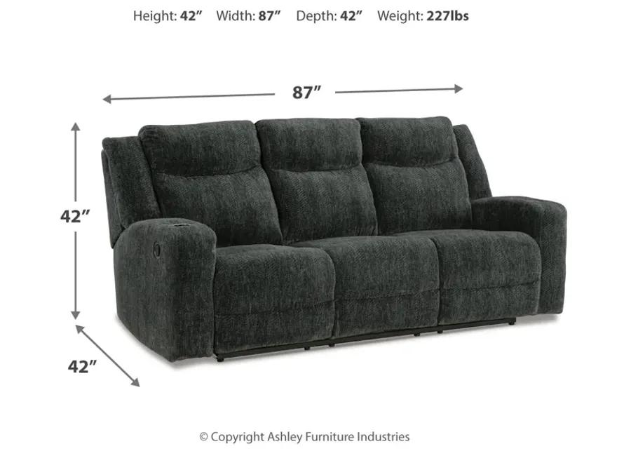 Martinglenn Reclining Sofa with Drop Down Table