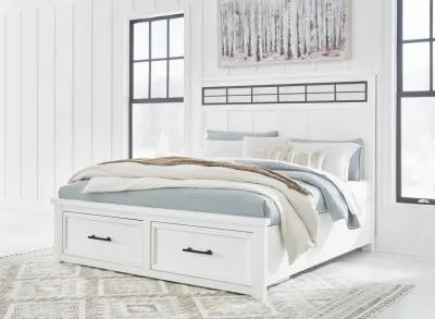 Ashbryn Queen Panel Storage Bed