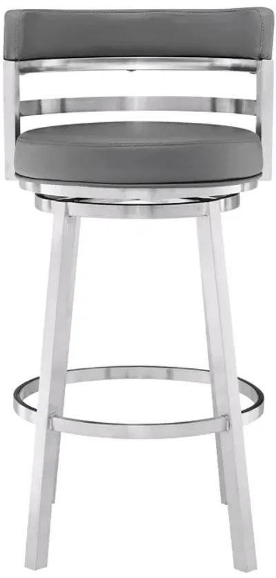 Titana 30" Bar Height Swivel Bar Stool