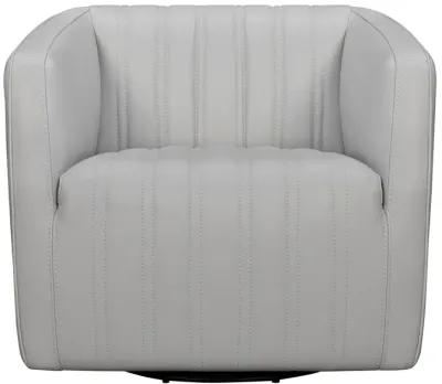 Aries Leather Swivel Chair