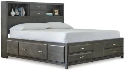 Caitbrook King Storage Bed with 8 Drawers