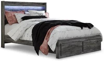 Baystorm Queen Panel Bed with 2 Storage Drawers