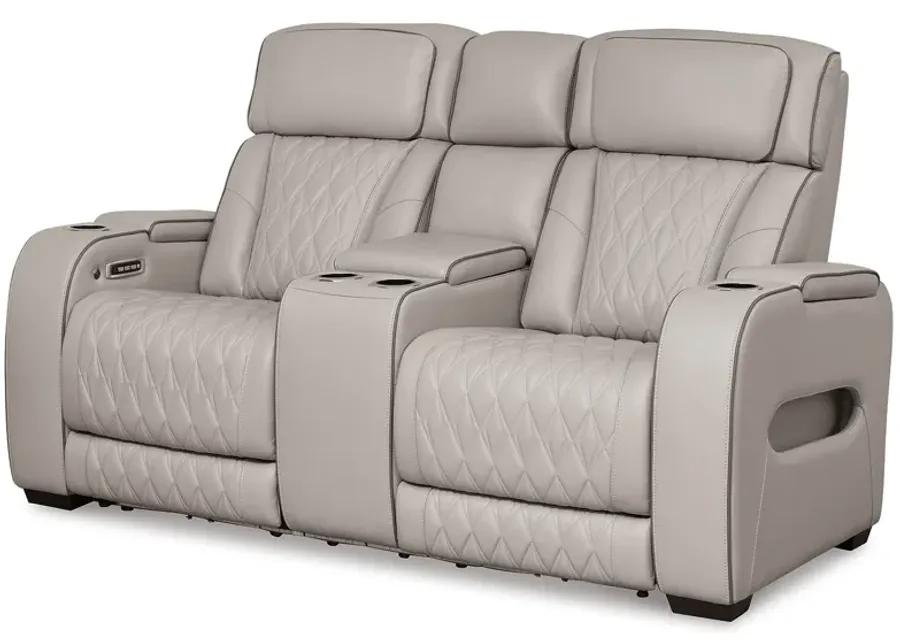 Boyington Power Reclining Loveseat with Console