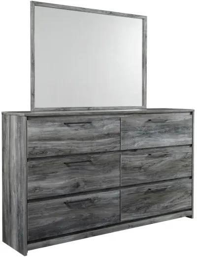 Baystorm 6 Drawer Dresser and 42" Mirror