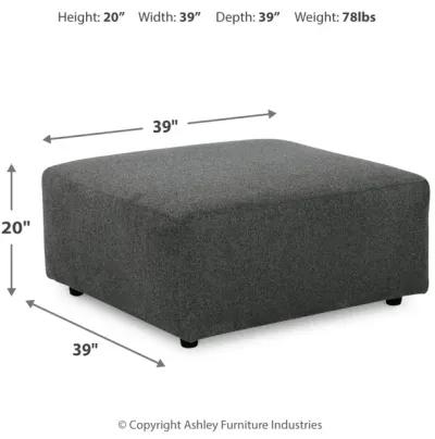 Edenfield Oversized Accent Ottoman