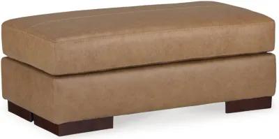 Lombardia Leather Ottoman