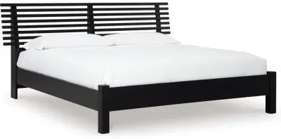 Danziar King Slat Panel Bed