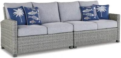 Naples Beach Outdoor Loveseat with Cushion