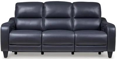 Mercomatic Leather Power Reclining Sofa