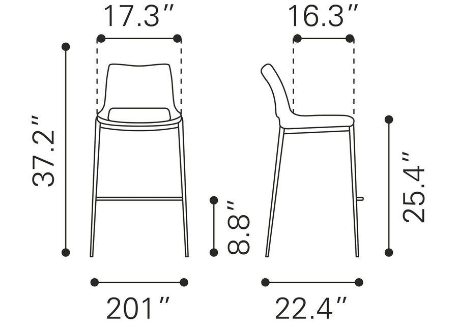 Ace Counter Stool (Set of 2)