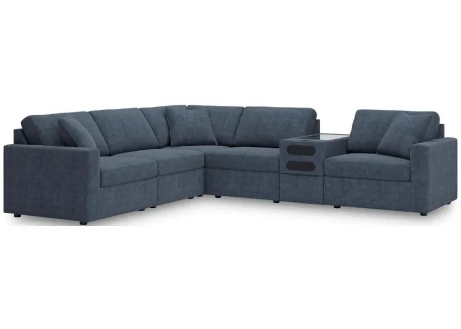 Modmax 6-Piece Sectional with Audio Console