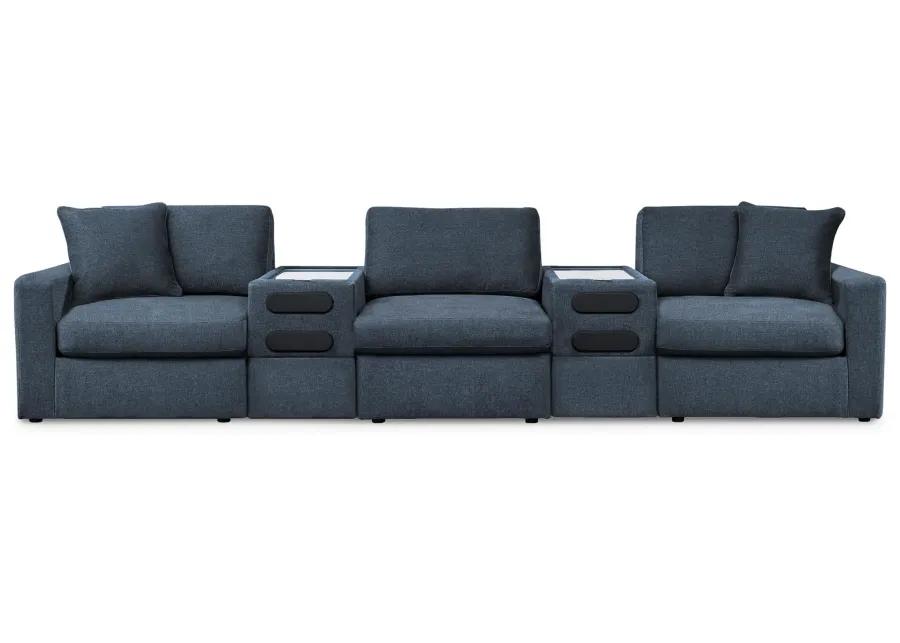 Modmax 5-Piece Sectional with Double Audio Console