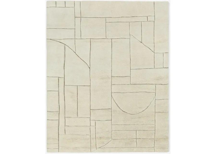 Maleena Hand-Knotted Wool Rug