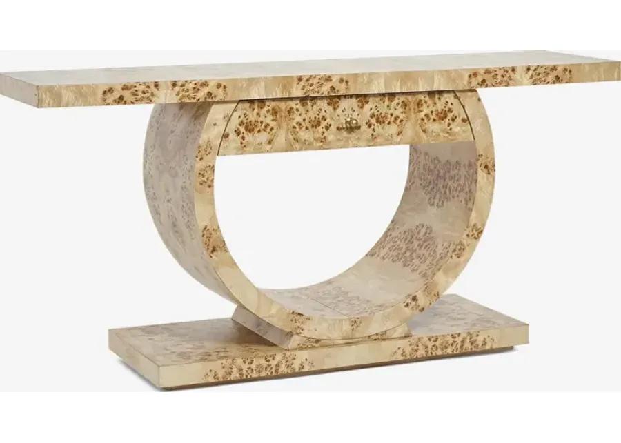 Chloe Burl Wood Console Table