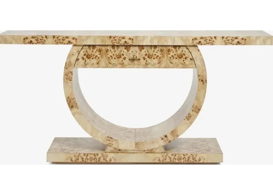 Chloe Burl Wood Console Table