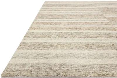 Chris CHR03 Ivory/Clay 3'6" x 5'6" Rug