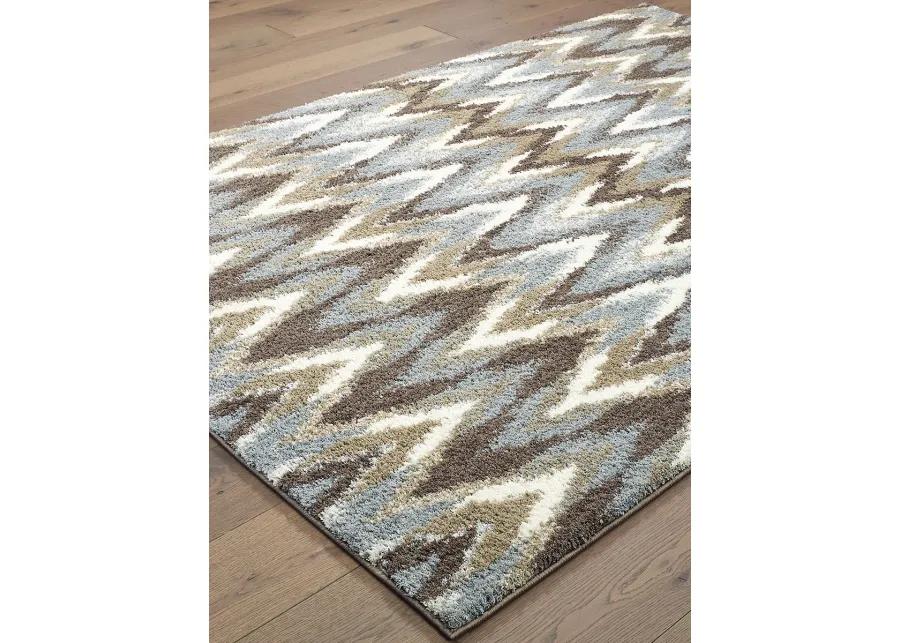 Verona 9'10" x 12'10" Grey Rug