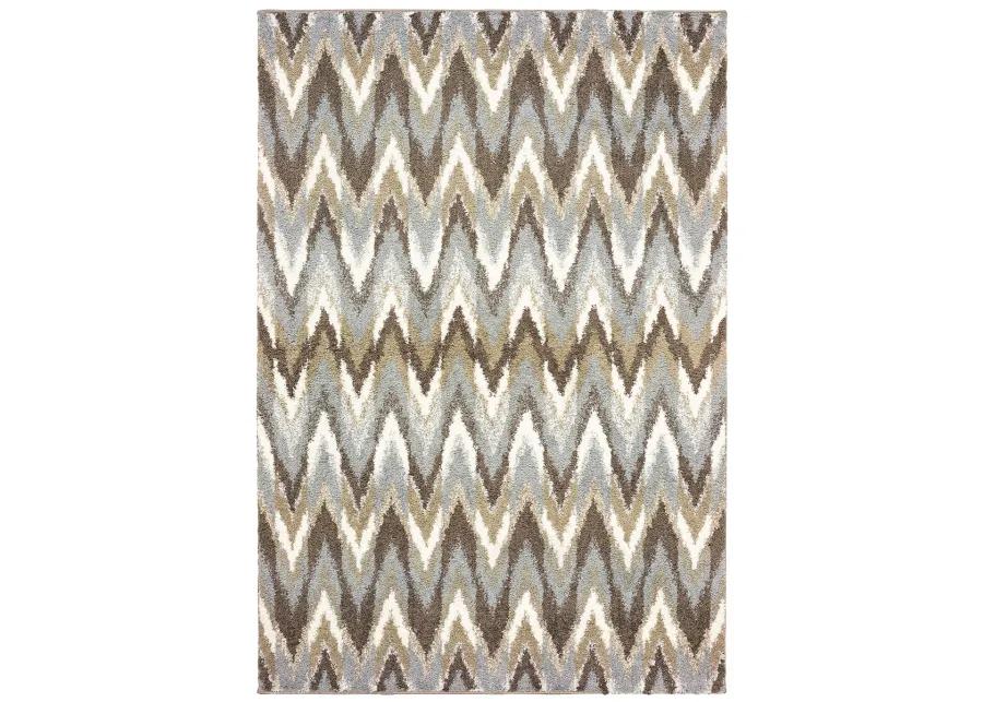 Verona 9'10" x 12'10" Grey Rug