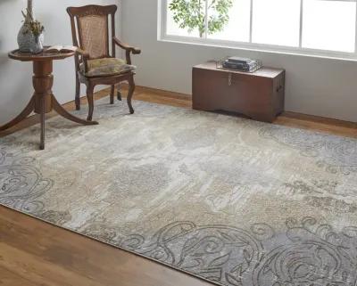 Celene 39L1F Silver/Tan/Gray 10' x 14' Rug