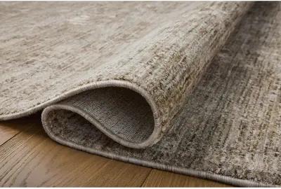 II Tabitha Taupe/Pebble 2'7" x 10'0" Runner Rug by Loloi II