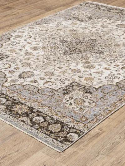 Maharaja 3'3" x 5' Ivory Rug