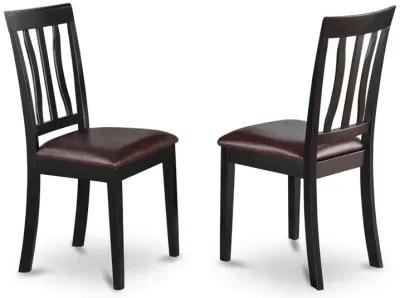 Dining Room Set Black & Cherry