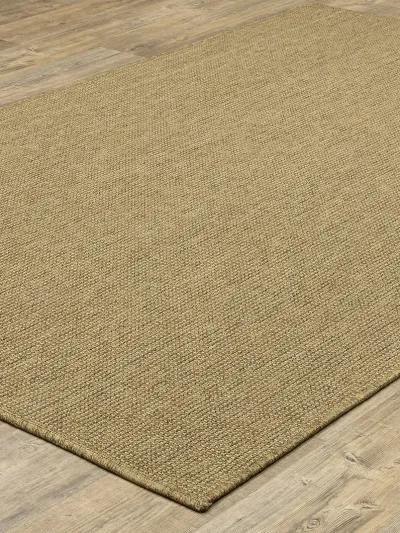 Karavia 1'9" x 3'9" Tan Rug