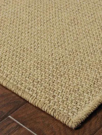 Karavia 1'9" x 3'9" Tan Rug