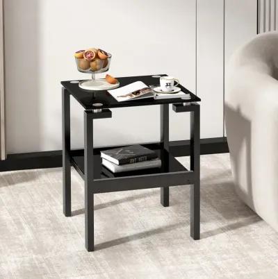 Modern 2-Tier Side Table Collection