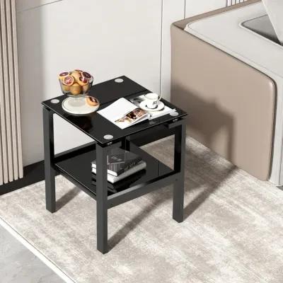 Modern 2-Tier Side Table Collection