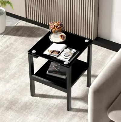 Modern 2-Tier Side Table Collection