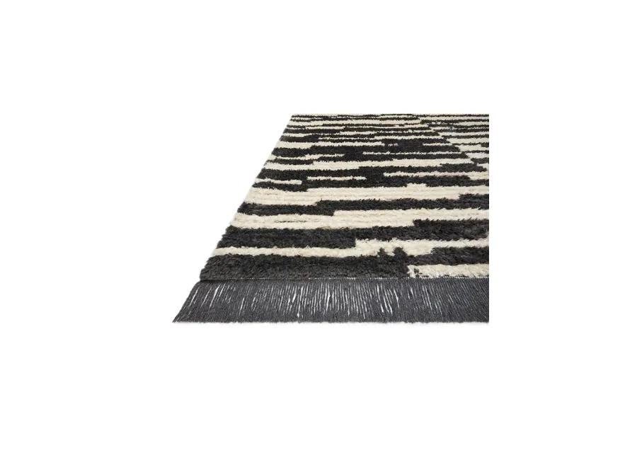 Alice ALI03 Cream/Charcoal 6'5" x 9'2" Rug