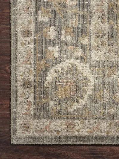 Rosemarie ROE01 Sage/Blush 6'3" x 9' Rug