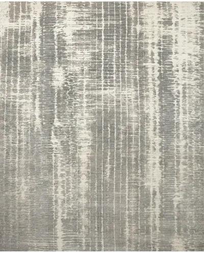 Atlas ATL01 Ivory/Pewter 2' x 3' Rug