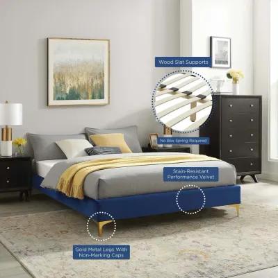 Modway - Novi Performance Velvet Twin Bed