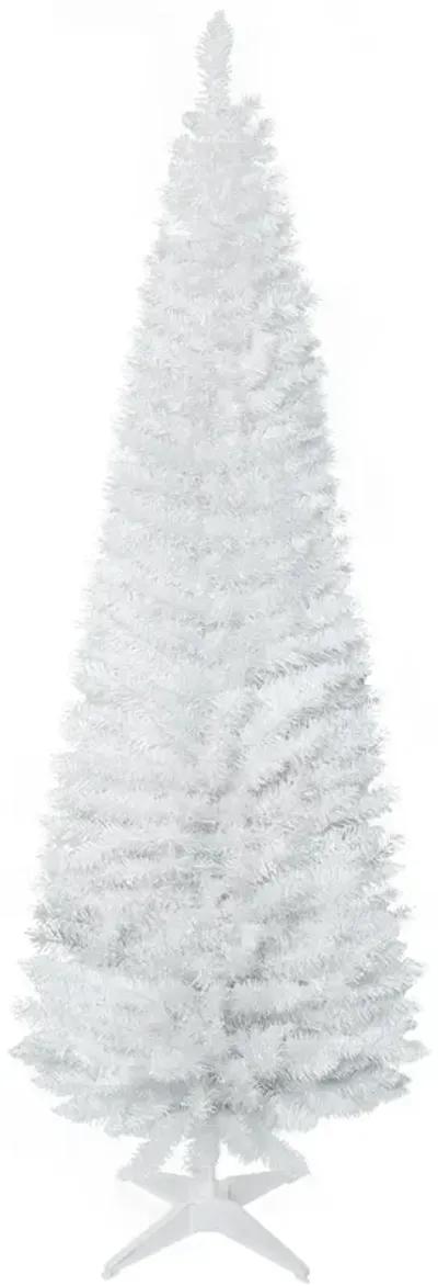 Artificial Christmas Tree 6' Indoor Realistic Holiday Decoration, White