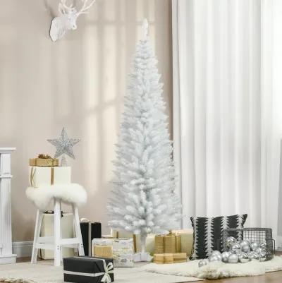 Artificial Christmas Tree 6' Indoor Realistic Holiday Decoration, White