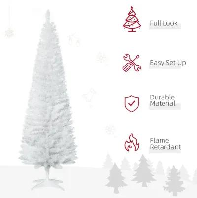 Artificial Christmas Tree 6' Indoor Realistic Holiday Decoration, White