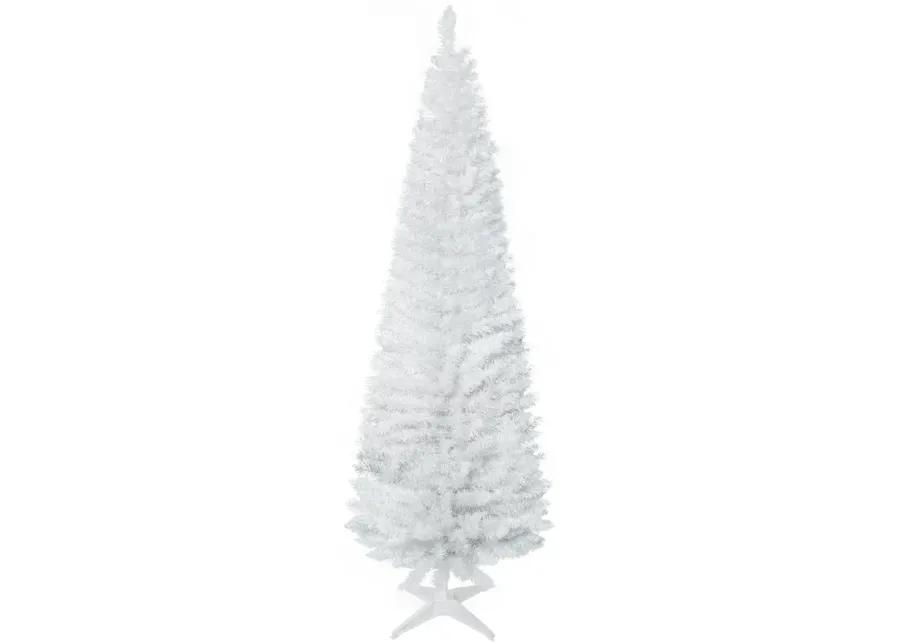 Artificial Christmas Tree 6' Indoor Realistic Holiday Decoration, White