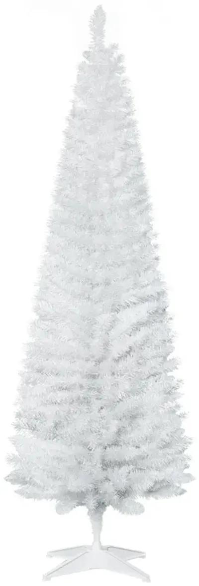 Artificial Christmas Tree 6' Indoor Realistic Holiday Decoration, White