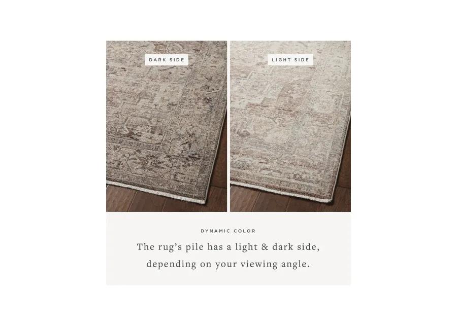 Lyra LYR06 Berry/Stone 4' x 5'7" Rug