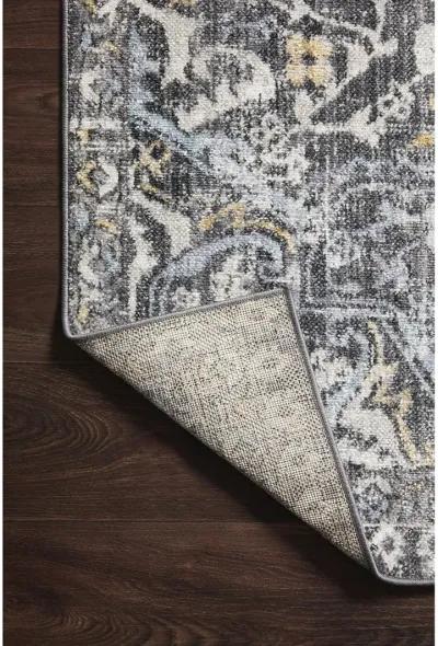 Cassandra CSN02 Charcoal/Gold 7'10" x 10' Rug