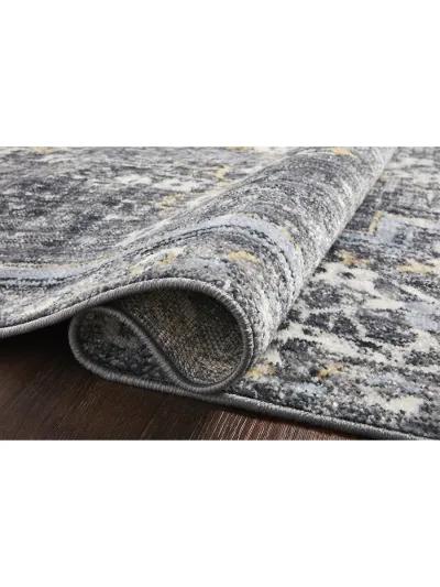 Cassandra CSN02 Charcoal/Gold 7'10" x 10' Rug