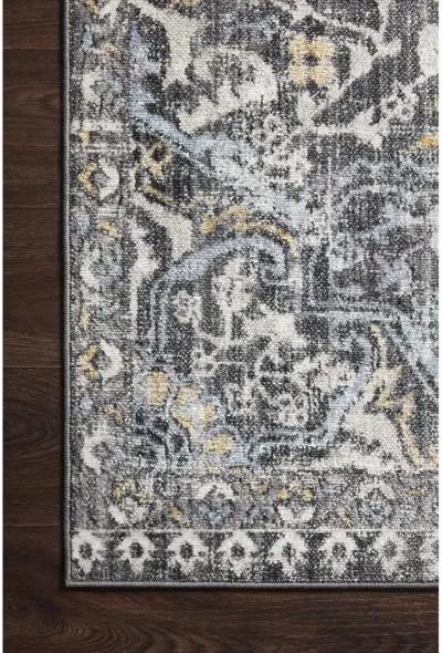 Cassandra CSN02 Charcoal/Gold 7'10" x 10' Rug