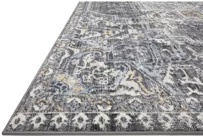 Cassandra CSN02 Charcoal/Gold 7'10" x 10' Rug