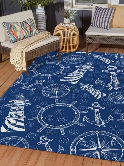 Harbor HA9 Navy 5' x 7'6" Rug