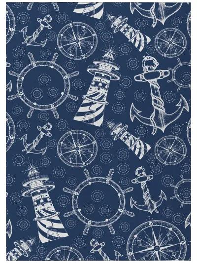 Harbor HA9 Navy 5' x 7'6" Rug